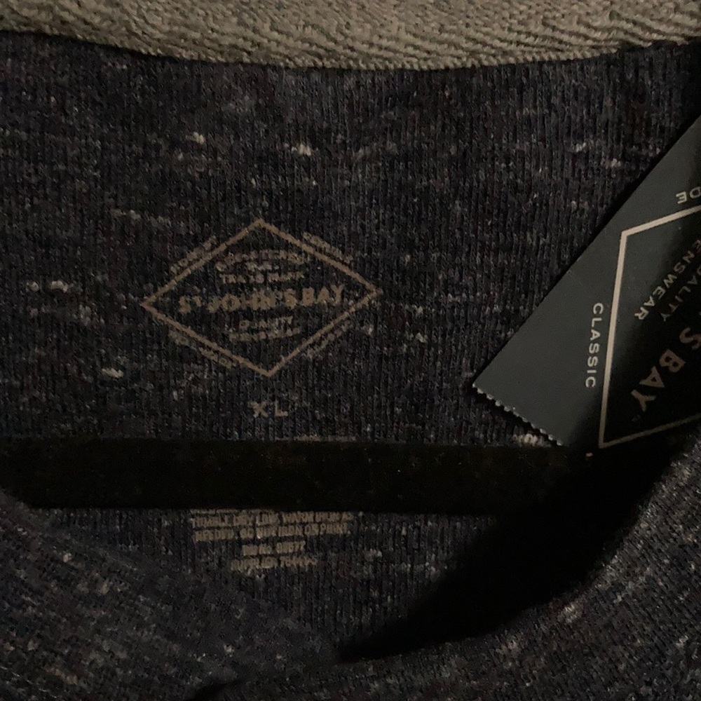 NWT Men’s St. John’s Bay Henley - Picture 2 of 5